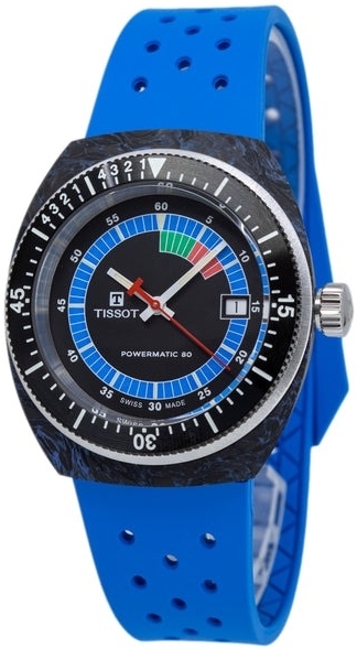 Tissot T145.407.97.057.01 Sideral Sort/Gummi