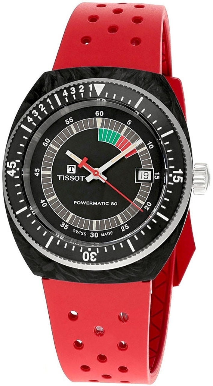 Tissot T145.407.97.057.02 Sideral Sort/Gummi