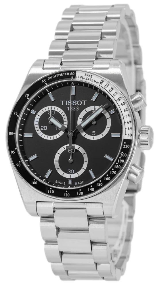 Tissot Herreklokke T149.417.11.051.00 PR516 Chronograph Sort/Stål