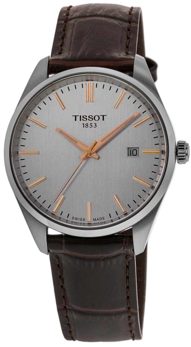 Tissot Herreklokke T150.410.16.031.00 Pr 100 Grå/Lær Ø40 mm