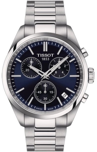Tissot Herreklokke T150.417.11.041.00 Pr 100 Blå/Stål Ø40 mm
