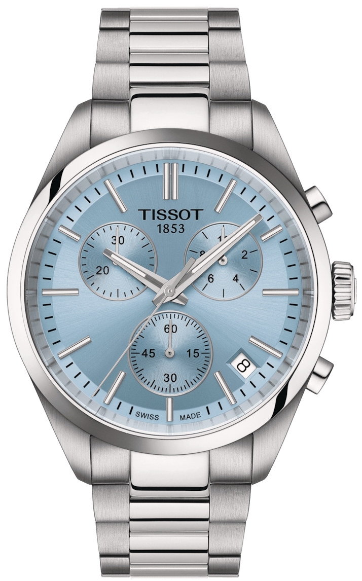 Tissot Herreklokke T150.417.11.351.00 Pr 100 Blå/Stål Ø40 mm