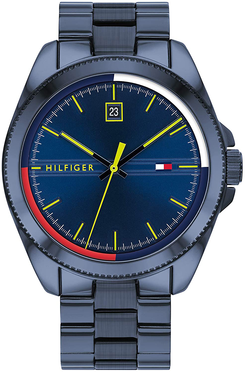 Tommy Hilfiger Herreklokke 1791689 Blå/Stål Ø44 mm