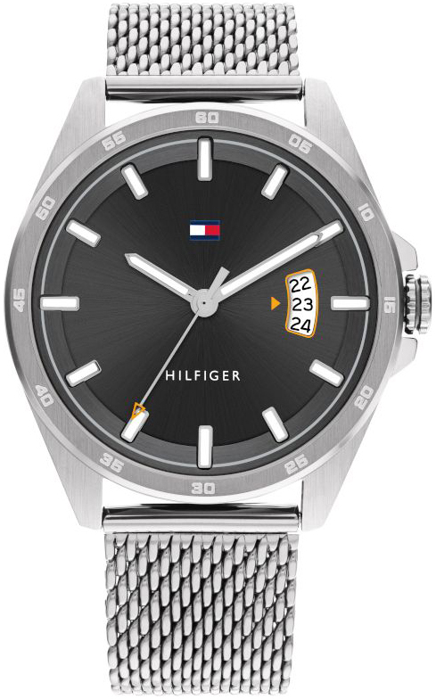 Tommy Hilfiger Herreklokke 1791912 Carter Sort/Stål Ø42 mm