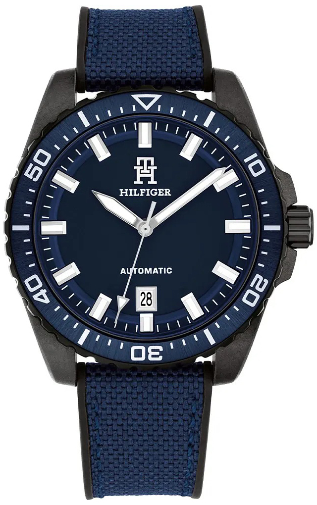Tommy Hilfiger Herreklokke 1792160 Th85 Blå/Gummi Ø42 mm