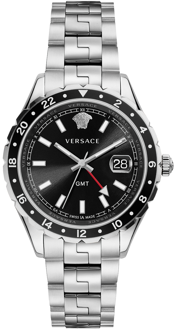 Versace Herreklokke V11100017 Hellenyium Sort/Stål Ø42 mm