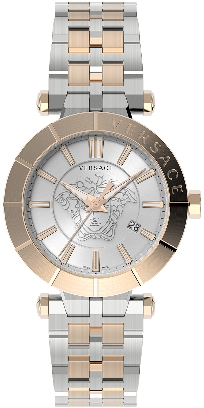 Versace Herreklokke VE2B00521 V Race Sølvfarget/Stål Ø43 mm