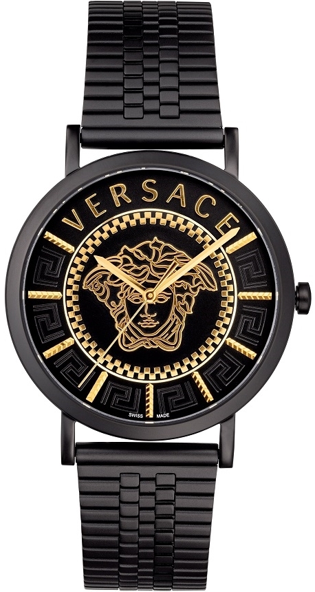 Versace Herreklokke VEJ400621 Sort/Stål Ø40 mm