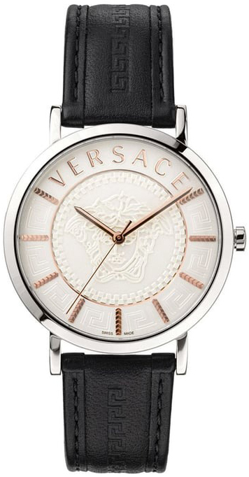 Versace Herreklokke VEJ400721 Essential Hvit/Lær Ø40 mm