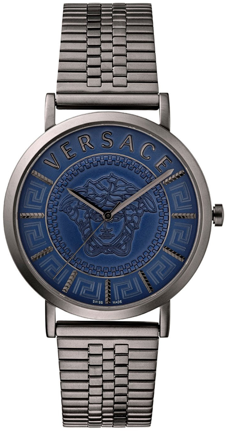 Versace Herreklokke VEJ401021 Essential Blå/Stål Ø44 mm