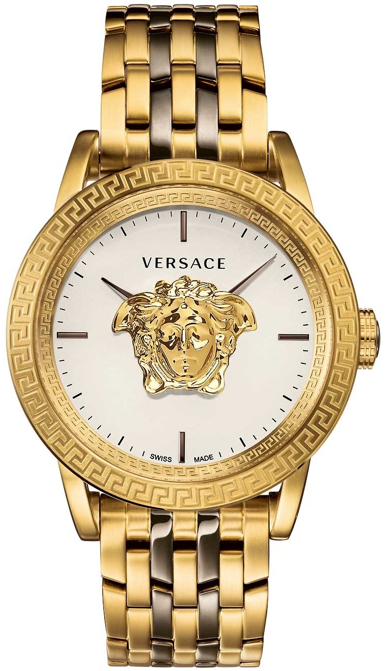 Versace Herreklokke VERD00418 Palazzo Empire Sølvfarget/Stål Ø43 mm