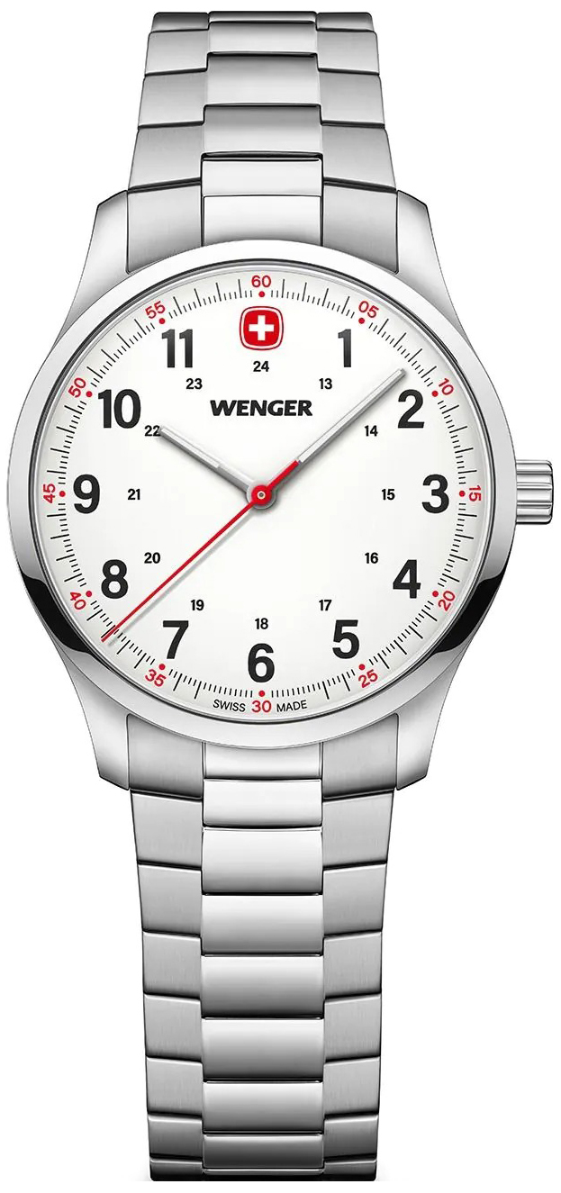 Wenger 01.1421.130 City Hvit/Stål Ø34 mm